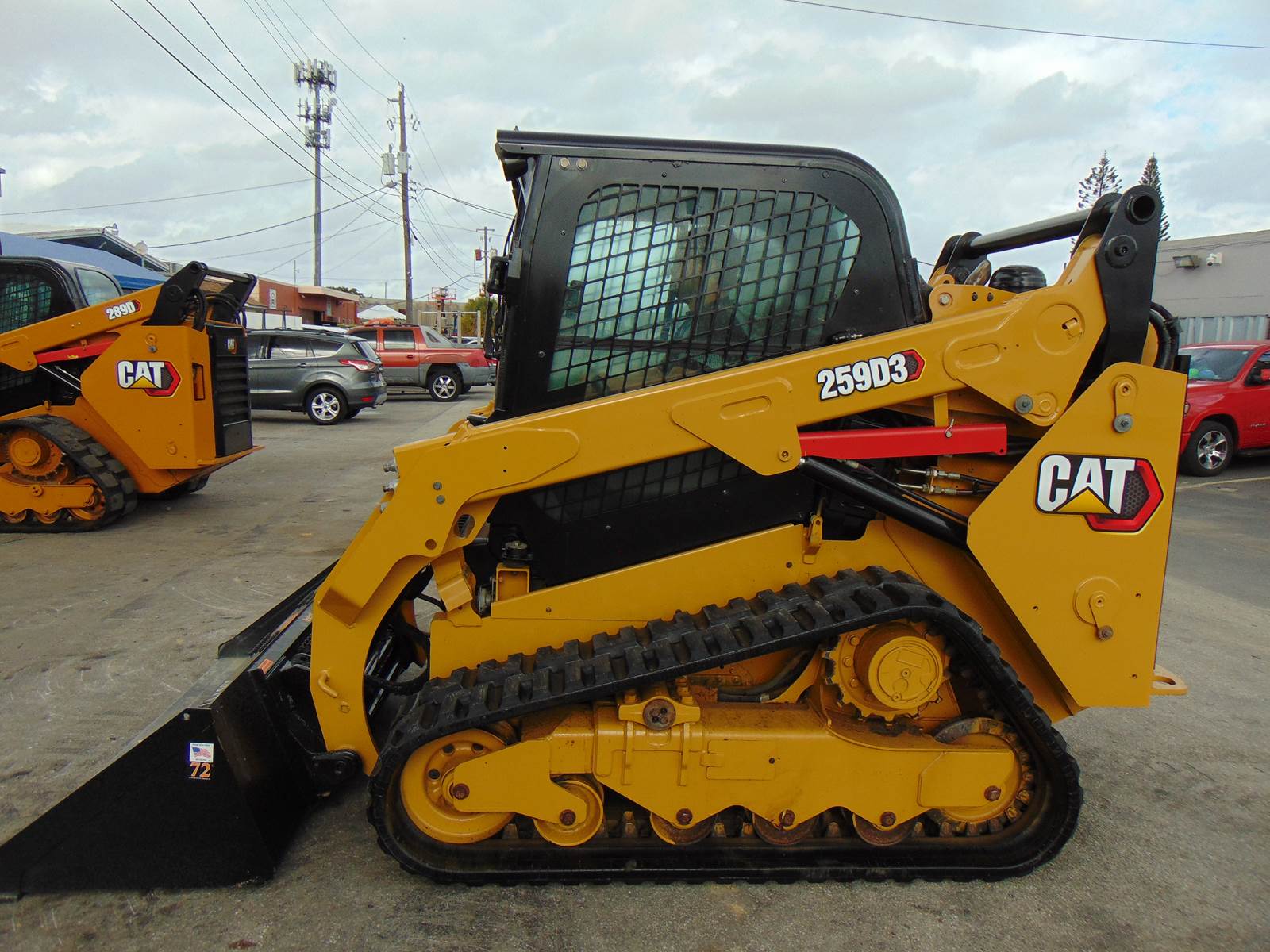 2020 CAT 259D3 TURBO 2 SPEED "COMFORT CAB" HEAT - AC - STEREO - CAMERA - JOYSTICKS - 1,143 HOURS - INSPECTED AND SERVICED - Image 3