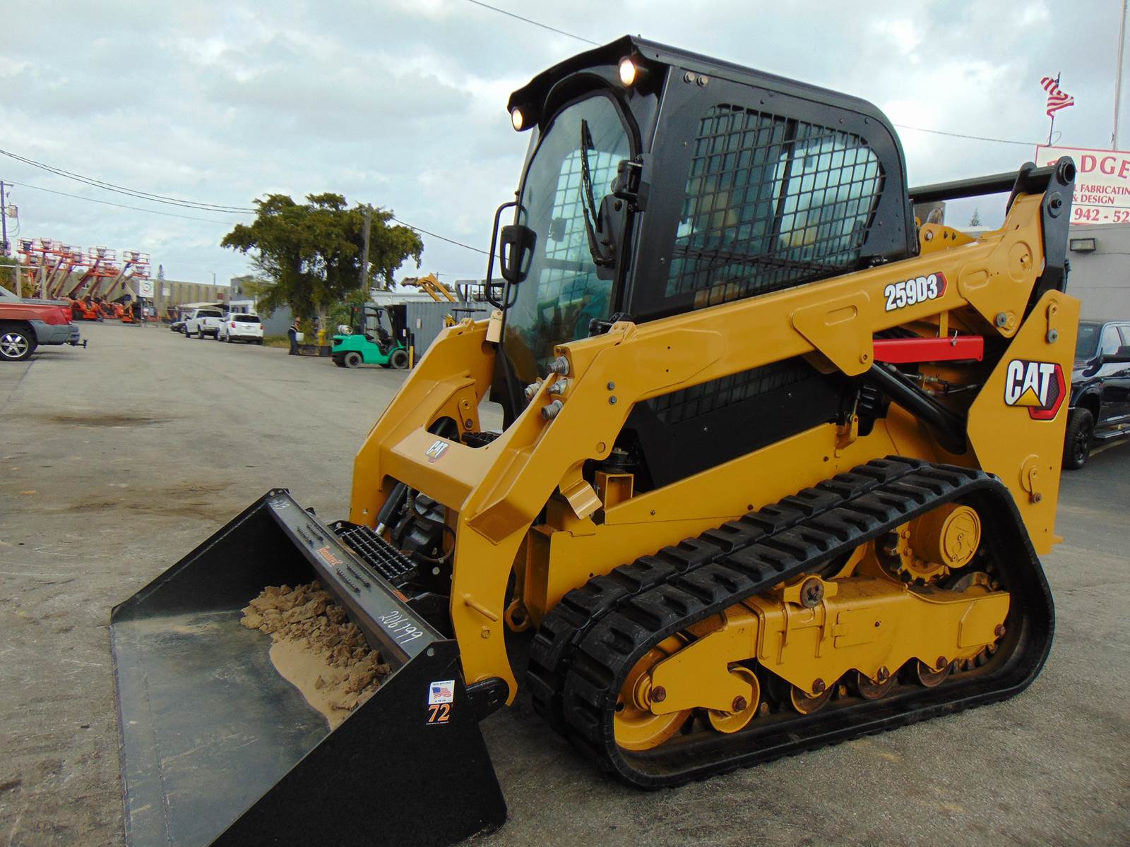 2020 CAT 259D3 TURBO 2 SPEED "COMFORT CAB" HEAT - AC - STEREO - CAMERA - JOYSTICKS - 1,143 HOURS - INSPECTED AND SERVICED - Image 31