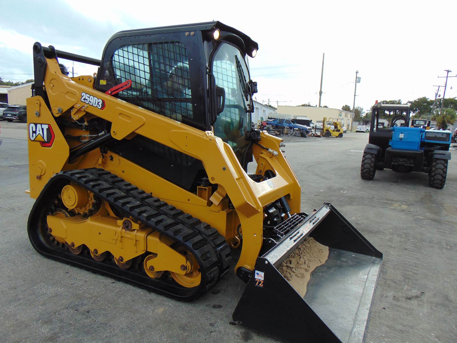 2020 CAT 259D3 TURBO 2 SPEED "COMFORT CAB" HEAT - AC - STEREO - CAMERA - JOYSTICKS - 1,143 HOURS - INSPECTED AND SERVICED - Image 32