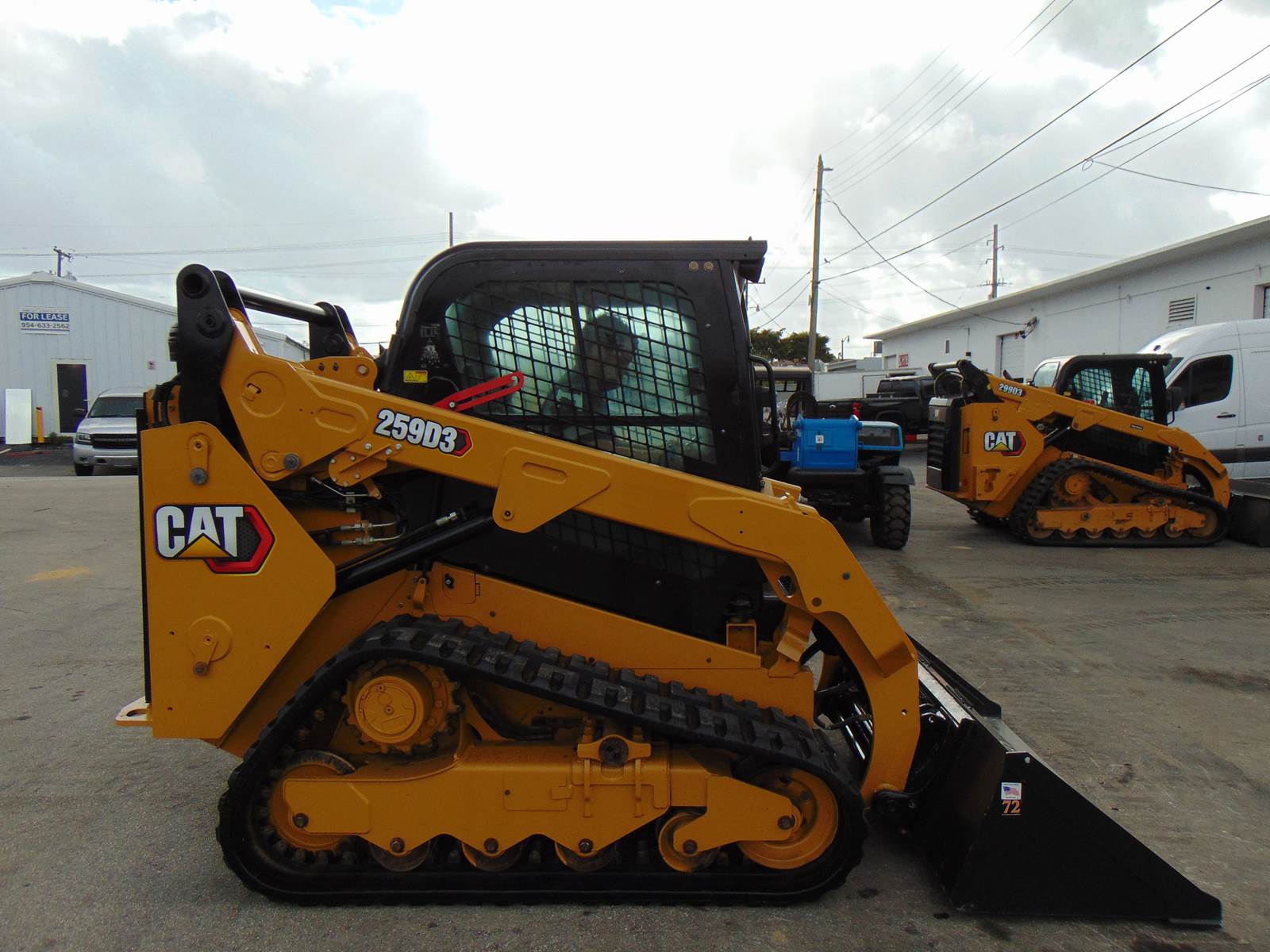 2020 CAT 259D3 TURBO 2 SPEED "COMFORT CAB" HEAT - AC - STEREO - CAMERA - JOYSTICKS - 1,143 HOURS - INSPECTED AND SERVICED - Image 4
