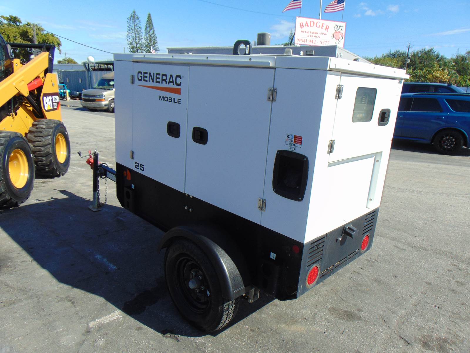 2023 GENRAC G25 PORTABLE TRAILER MOUNT GEN SET - ISUZU DIESEL - SUPER LOW HOURS - LIKE NEW - Image 24