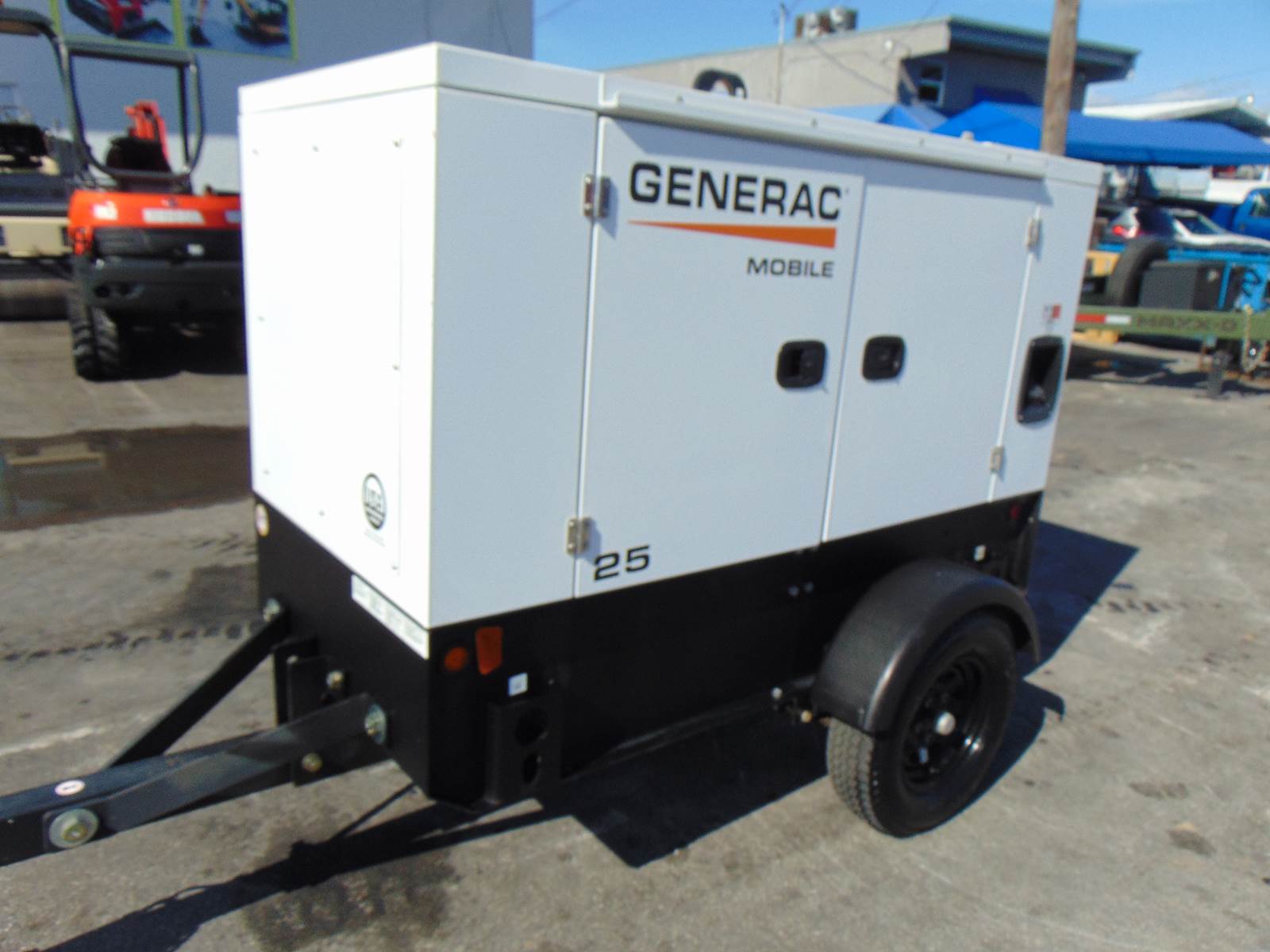 2023 GENRAC G25 PORTABLE TRAILER MOUNT GEN SET - ISUZU DIESEL - SUPER LOW HOURS - LIKE NEW - Image 22