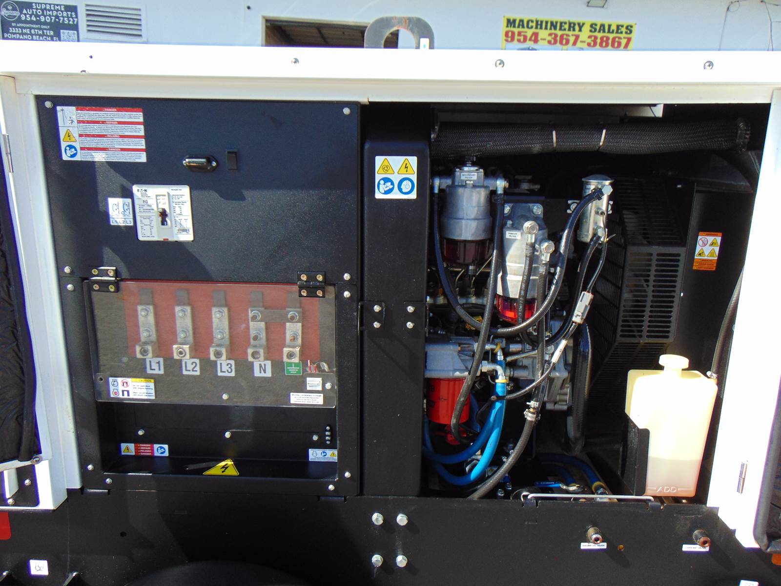 2023 GENRAC G25 PORTABLE TRAILER MOUNT GEN SET - ISUZU DIESEL - SUPER LOW HOURS - LIKE NEW - Image 8