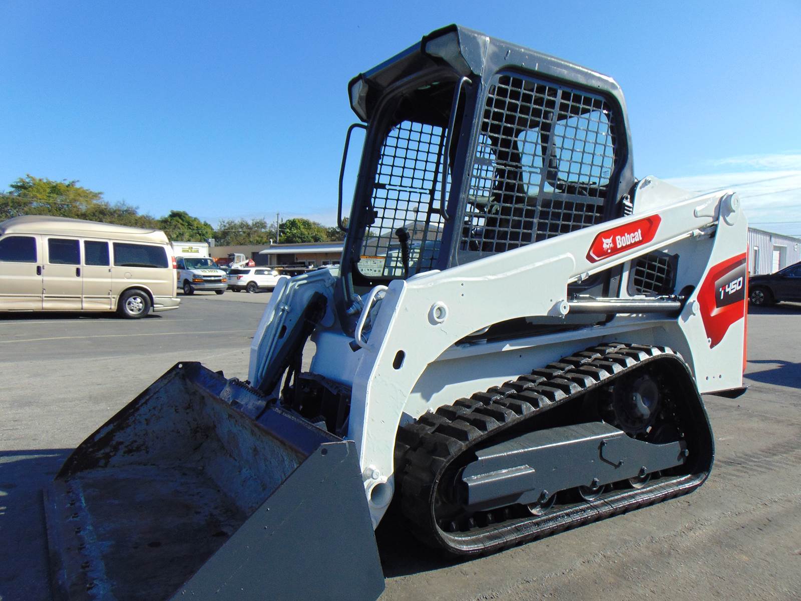 2018 BOBCATT450 TURBO "55 HP" CLEAN AND DEPENDABLE BASE MODEL WITH HAND AND FOOT CONTROLS - ONLY 1,728 HOURS