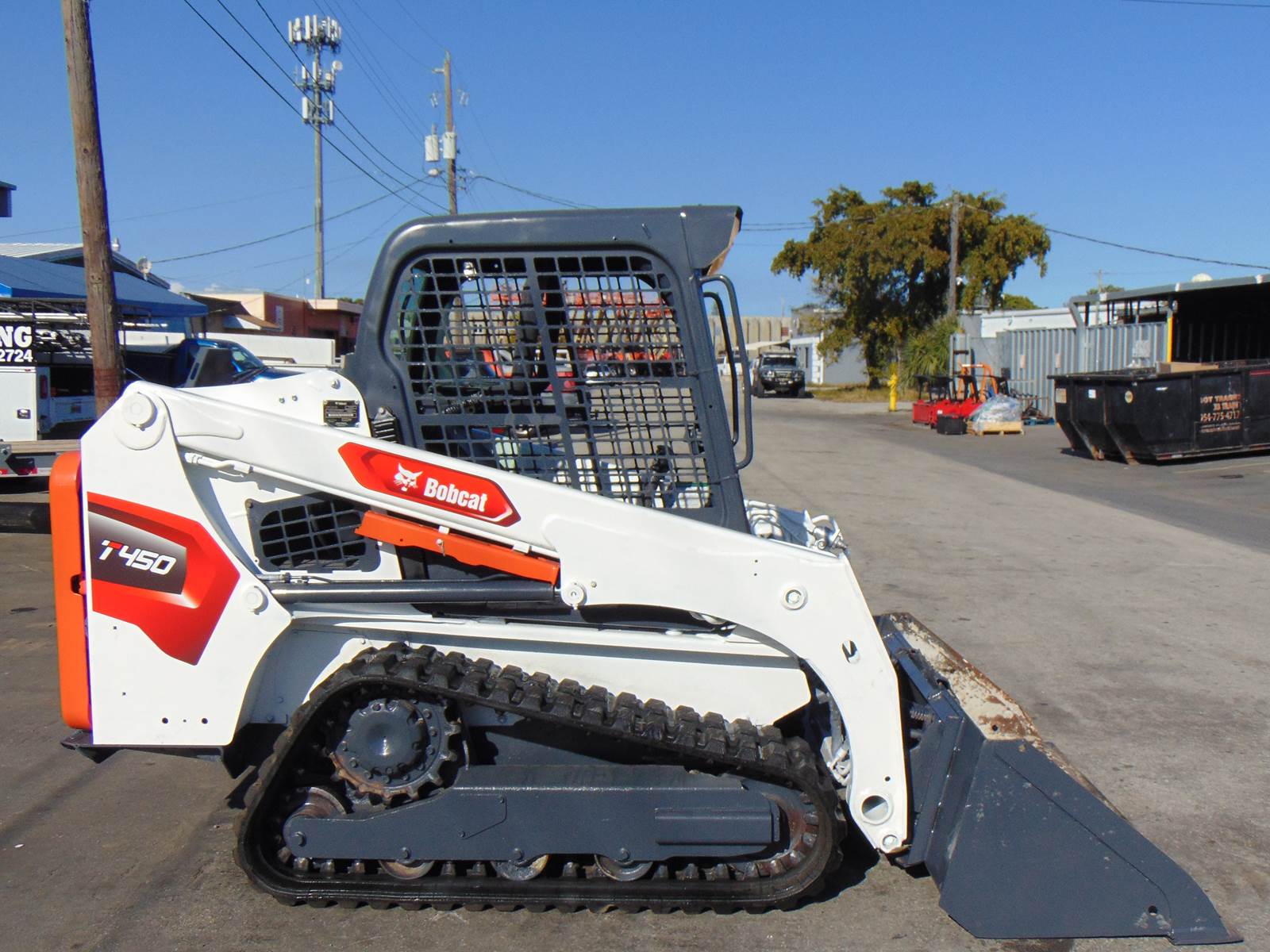 2018 BOBCATT450 TURBO "55 HP" CLEAN AND DEPENDABLE BASE MODEL WITH HAND AND FOOT CONTROLS - ONLY 1,728 HOURS - Image 4