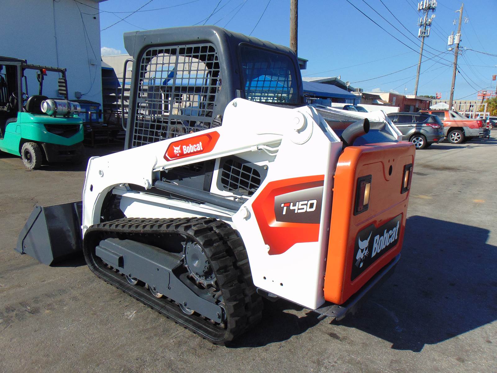 2018 BOBCATT450 TURBO "55 HP" CLEAN AND DEPENDABLE BASE MODEL WITH HAND AND FOOT CONTROLS - ONLY 1,728 HOURS - Image 7