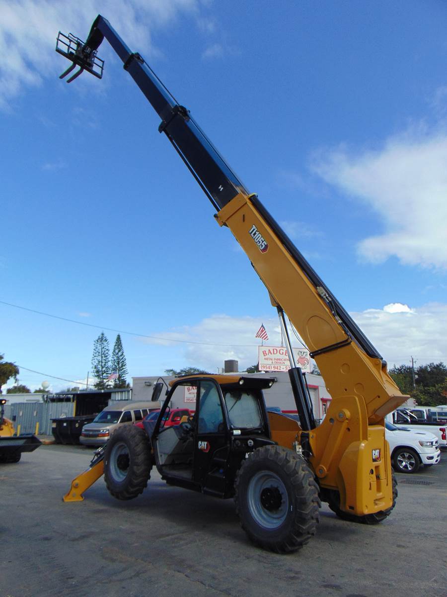 2018 CAT TL1055 TELEHANDLER "DELETED" NO DEF - 10K LBS - 55 FT - ROTATING FORK CARRIAGE - OUTRIGGERS - ONLY 2,631 HOURS - NEW TIRES - Image 22