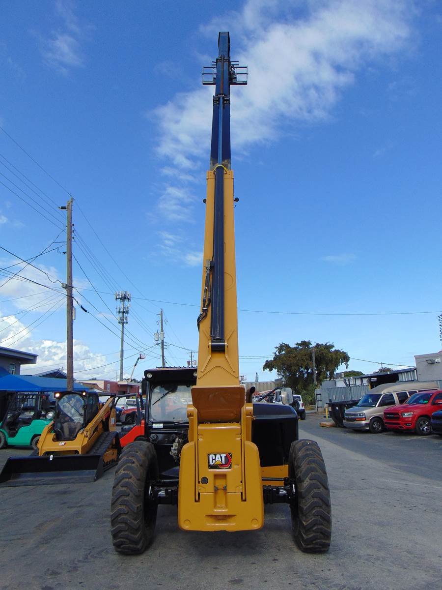 2018 CAT TL1055 TELEHANDLER "DELETED" NO DEF - 10K LBS - 55 FT - ROTATING FORK CARRIAGE - OUTRIGGERS - ONLY 2,631 HOURS - NEW TIRES - Image 24