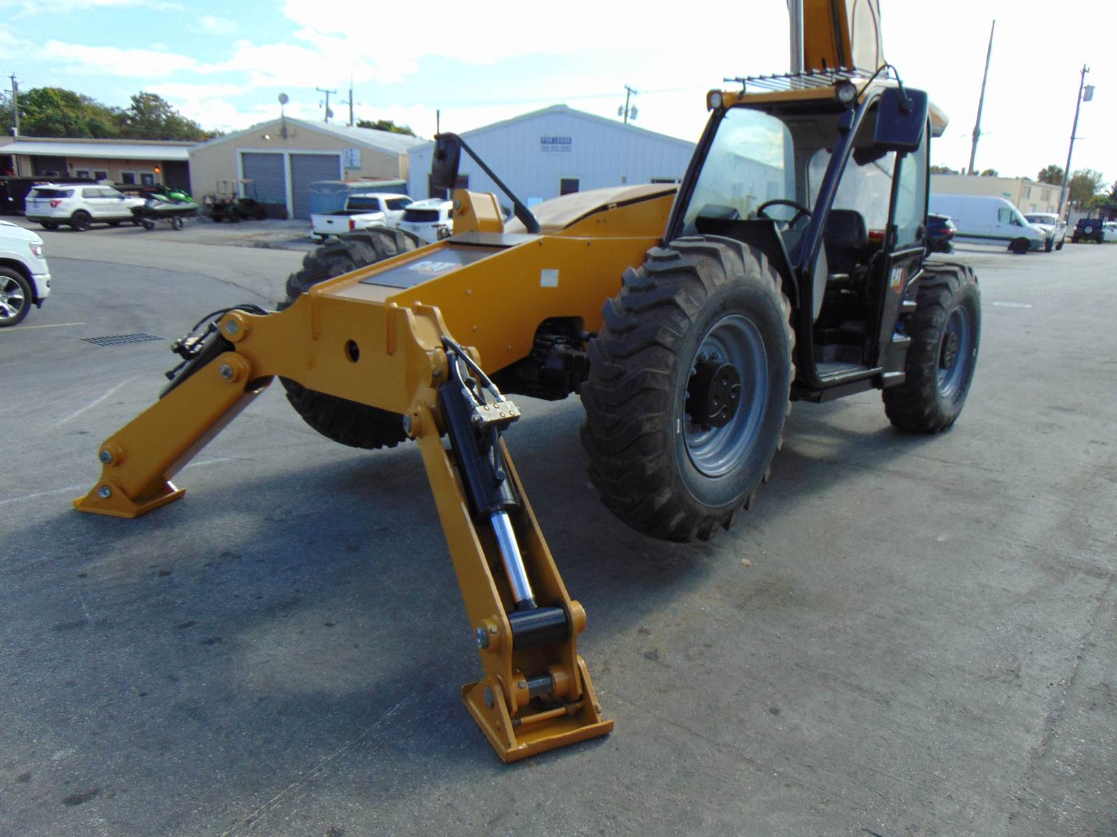 2018 CAT TL1055 TELEHANDLER "DELETED" NO DEF - 10K LBS - 55 FT - ROTATING FORK CARRIAGE - OUTRIGGERS - ONLY 2,631 HOURS - NEW TIRES - Image 29