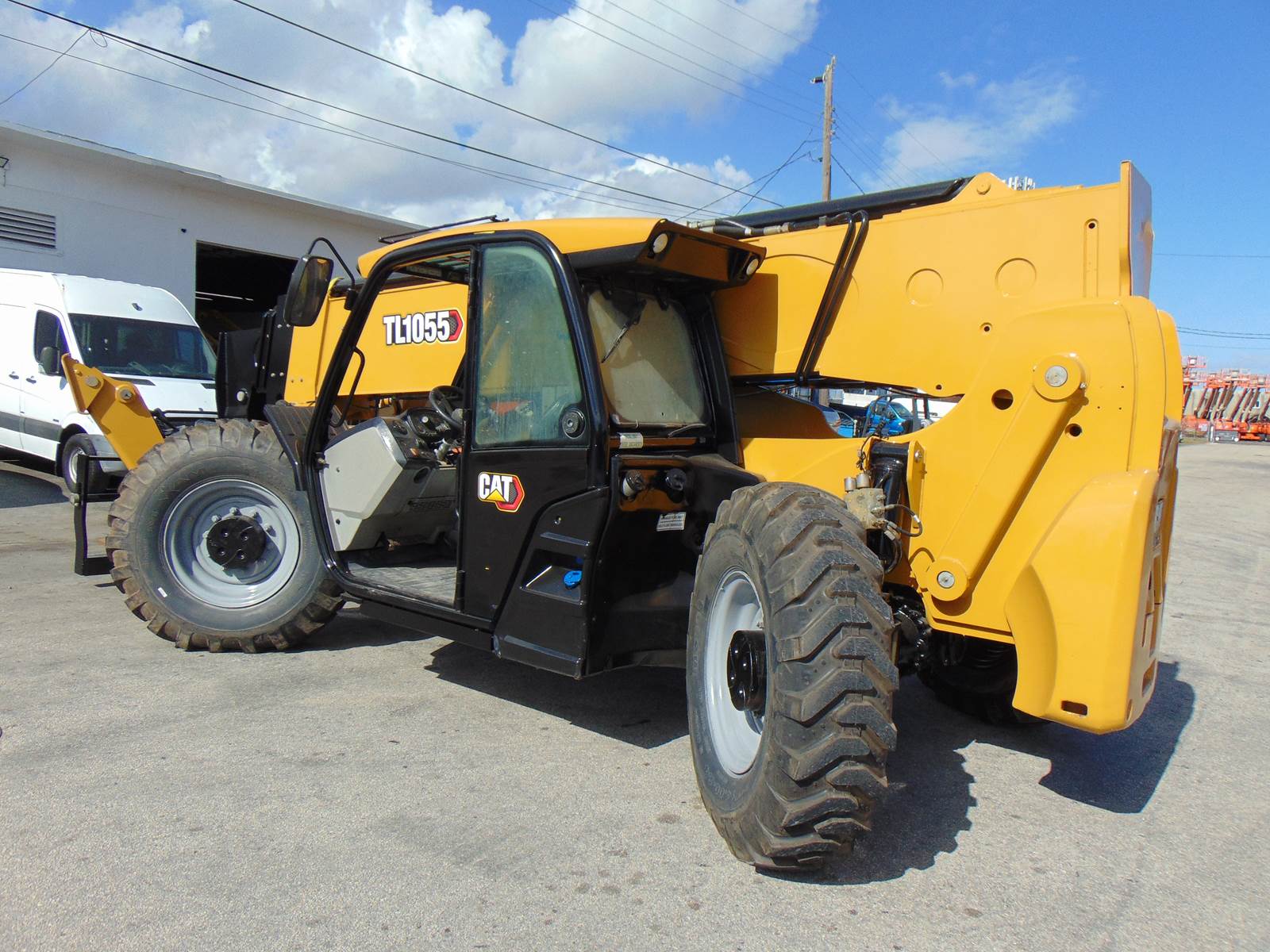 2018 CAT TL1055 TELEHANDLER "DELETED" NO DEF - 10K LBS - 55 FT - ROTATING FORK CARRIAGE - OUTRIGGERS - ONLY 2,631 HOURS - NEW TIRES - Image 6