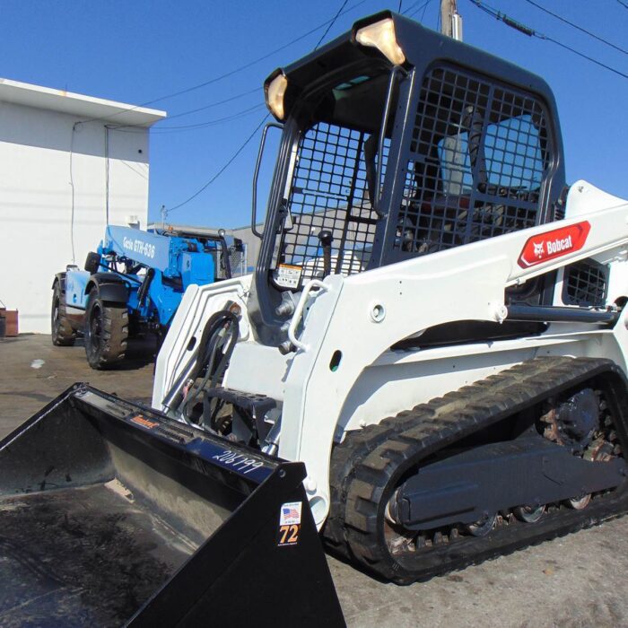 2018 BOBCAT T450 TURBO SKID STEER TRACK LOADER - STANDARD OROPS UNIT W/ ONLY 1,744 HOURS - 100% SERVICED & JOB READY