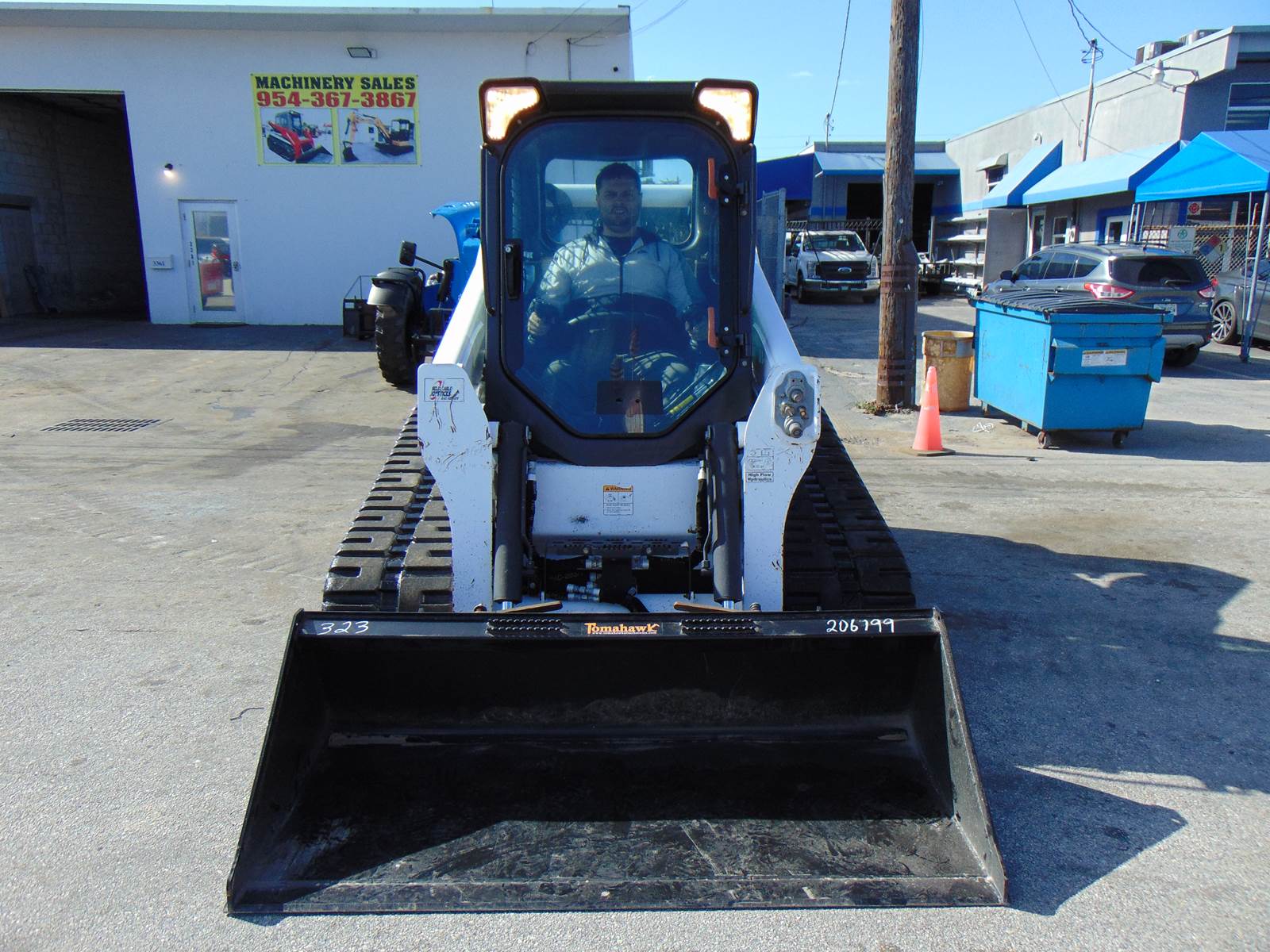 2020 BOBCAT T770 TURBO 2 SPEED "HIGH FLOW" - H.D. COOLING PKG - JOYSTICKS - BOB TACH POWER COUPLER - SUPER LOW HOURS - 100% ORIGINAL - Image 13