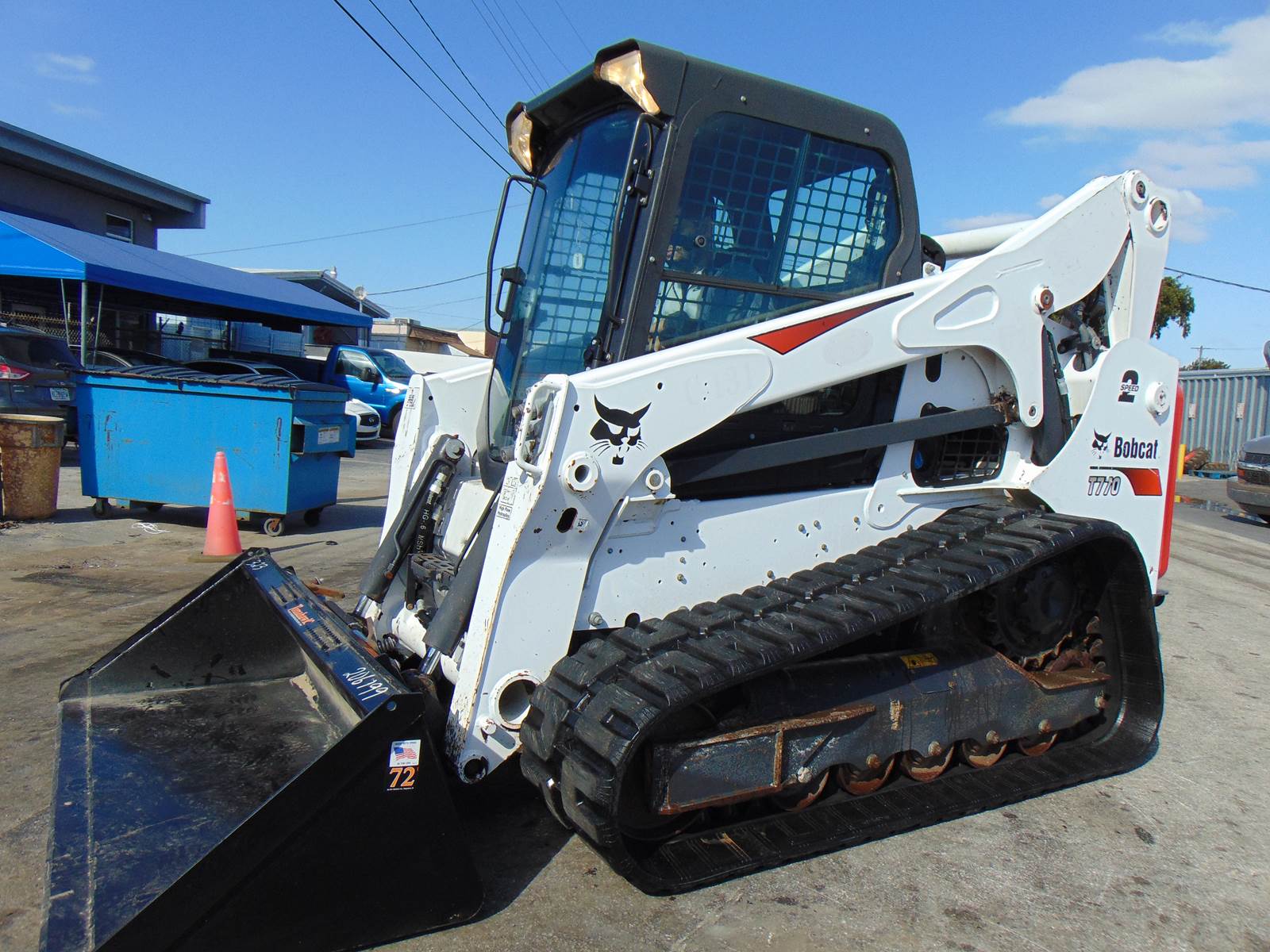 2020 BOBCAT T770 TURBO 2 SPEED "HIGH FLOW" - H.D. COOLING PKG - JOYSTICKS - BOB TACH POWER COUPLER - SUPER LOW HOURS - 100% ORIGINAL - Image 15