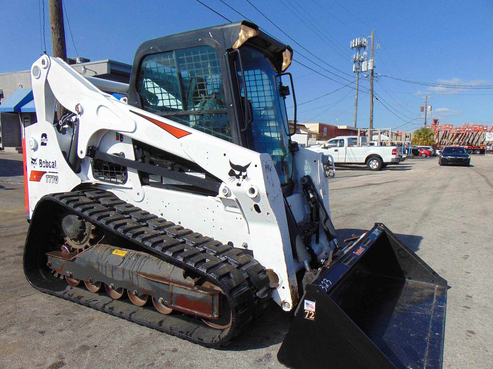 2020 BOBCAT T770 TURBO 2 SPEED "HIGH FLOW" - H.D. COOLING PKG - JOYSTICKS - BOB TACH POWER COUPLER - SUPER LOW HOURS - 100% ORIGINAL - Image 5