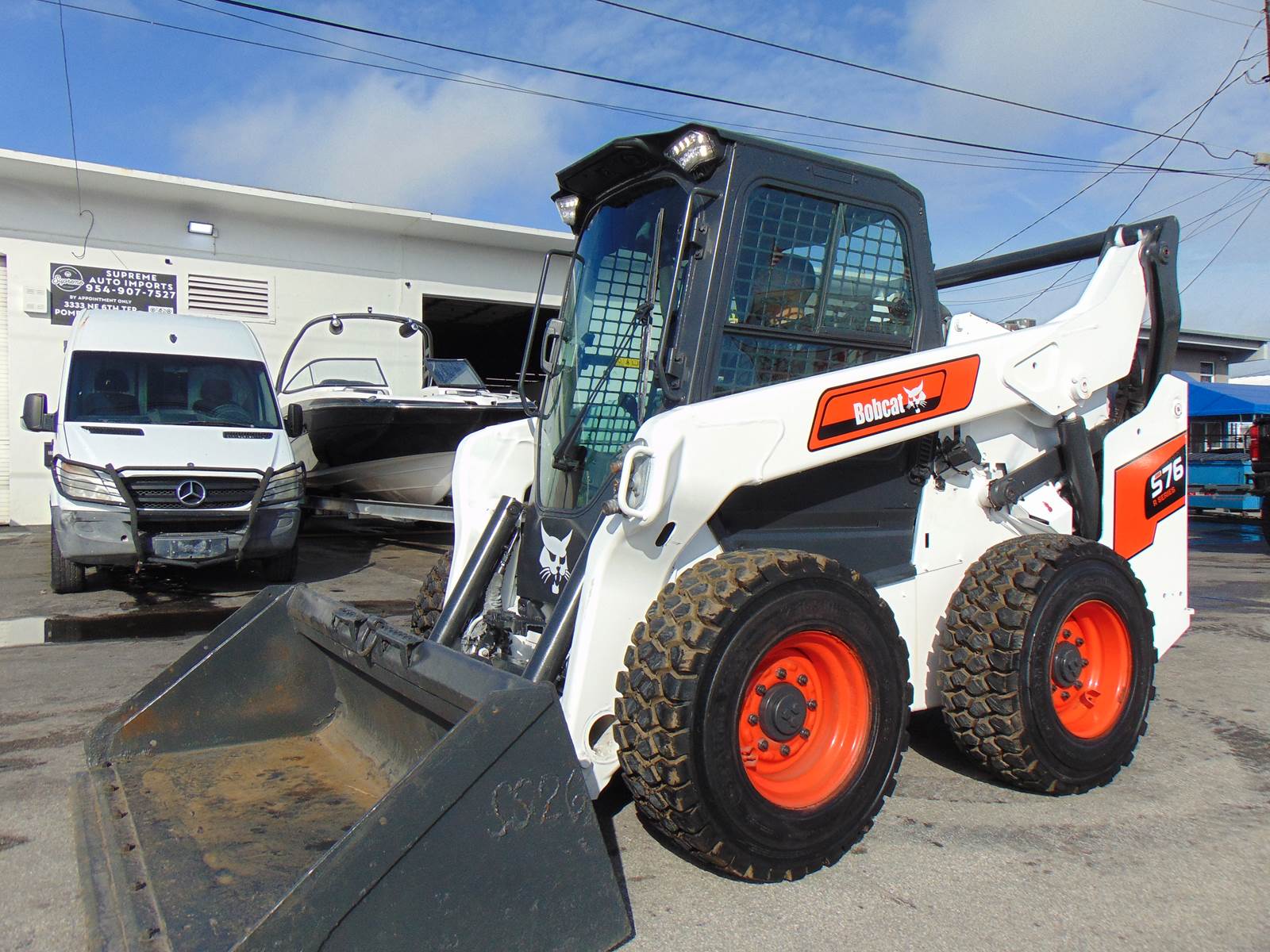 2020 BOBCAT S-76 TURBO 2 SPEED - HEAT & A/C - JOYSTICK CONTROLS - BOB TACH - CAMERA - ADVANCED MONITOR DISPLAY - ONLY 1,544 HOURS - Image 4