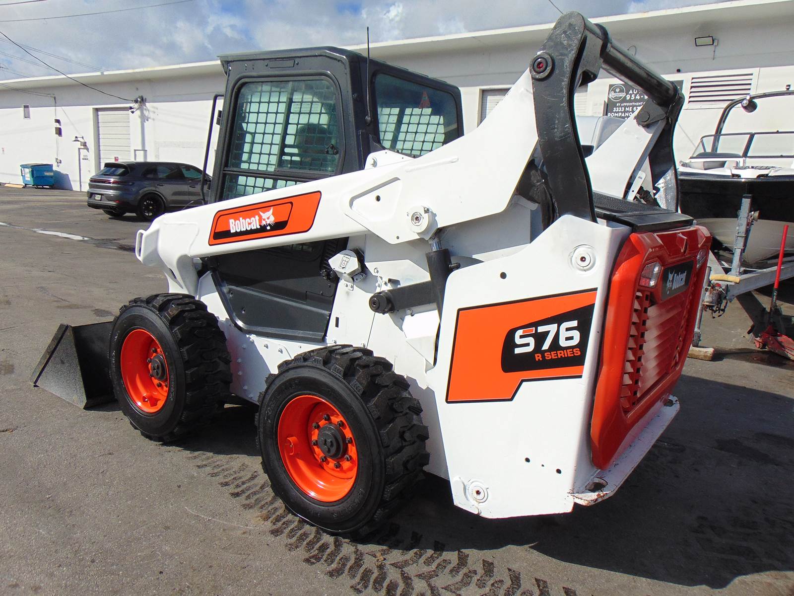 2020 BOBCAT S76 TURBO - 4 BRAND NEW TIRES - HEAT AND AC COMFORT CAB - BACK UP CAMERA - ONLY 1,145 HOURS - Image 33