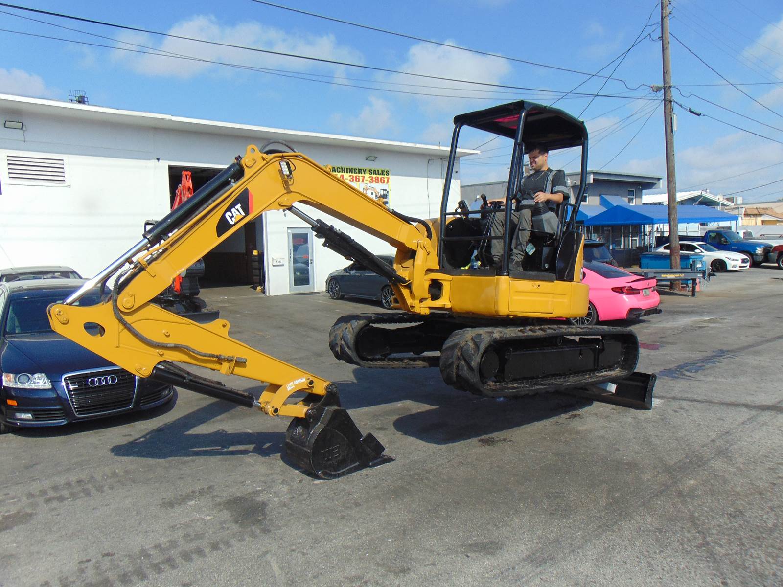 2016 Caterpillar CAT 305E2 CR Excavator - Tooth Bucket - "ONLY 966 ORIGINAL 1 OWNER HOURS" - PRE-EMISSIONS - 11,000 POUNDS - Image 2
