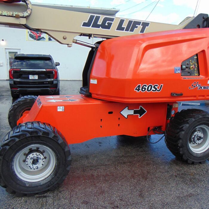 2016 JLG 460SJ TELESCOPIC BOOM LIFT WITH JIB - 2 MAN BASKET - DEUTZ DIESEL 4X4 - 52' WORKING HEIGHT - LOW HOURS - 100% SERVICED