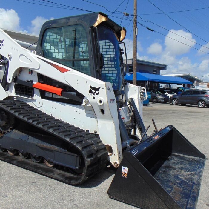 2018 BOBCAT T770 HIGH FLOW FORESTRY PKG - EVERY OPTION - BIG 92 HP - RIDE CONTROL - JOYSTICKS - ONLY 1,162 HOURS