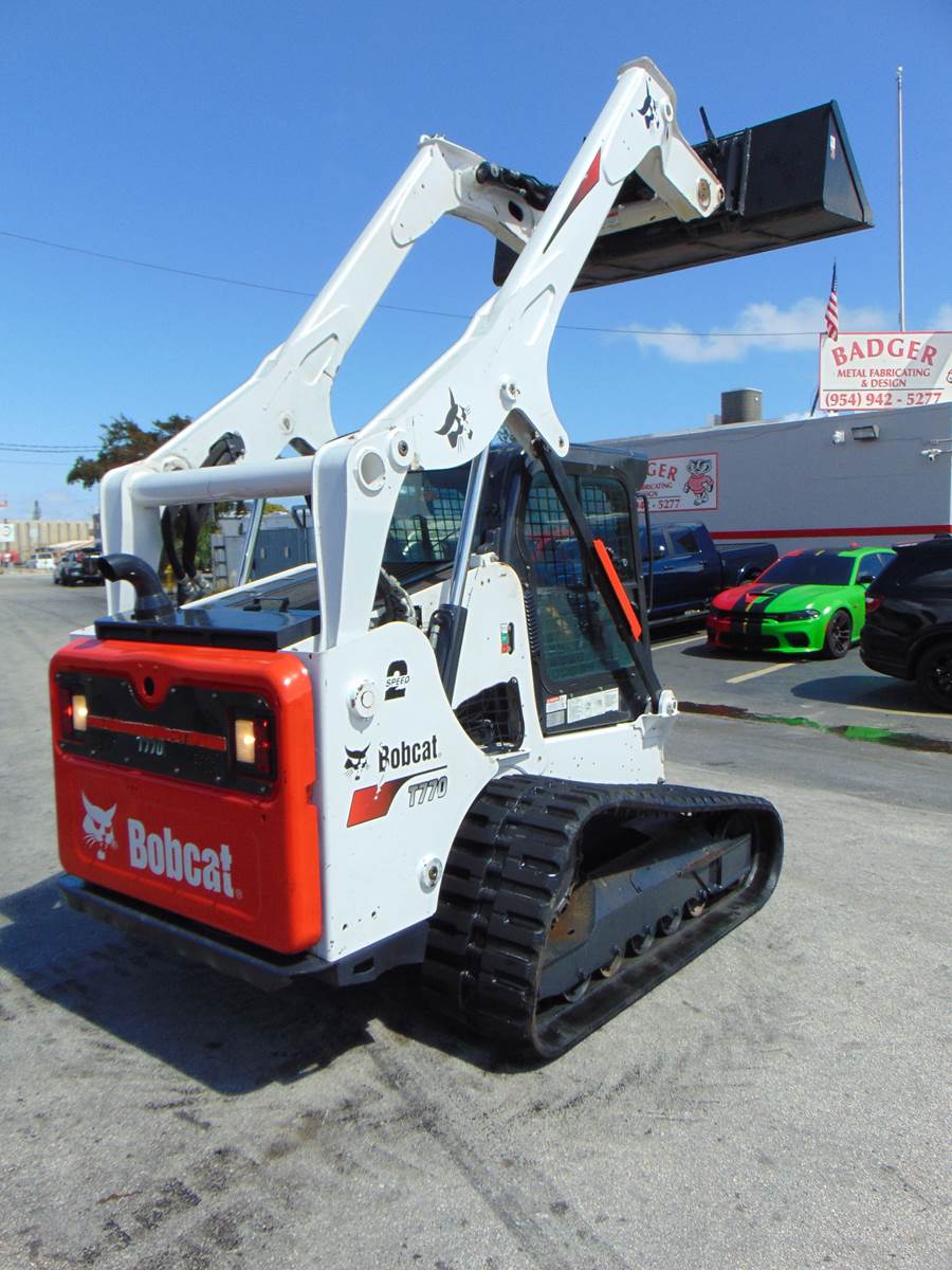 2018 BOBCAT T770 HIGH FLOW FORESTRY PKG - EVERY OPTION - BIG 92 HP - RIDE CONTROL - JOYSTICKS - ONLY 1,162 HOURS - Image 10