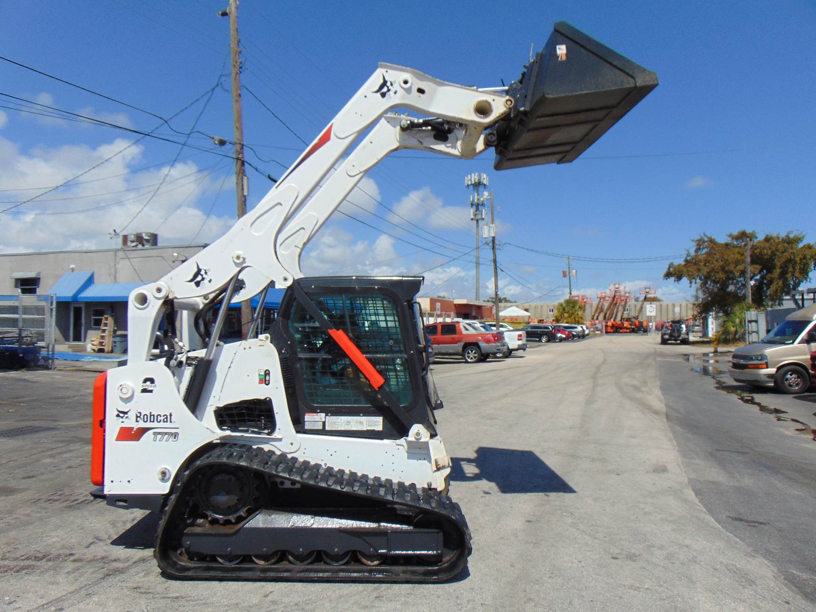 2018 BOBCAT T770 HIGH FLOW FORESTRY PKG - EVERY OPTION - BIG 92 HP - RIDE CONTROL - JOYSTICKS - ONLY 1,162 HOURS - Image 8