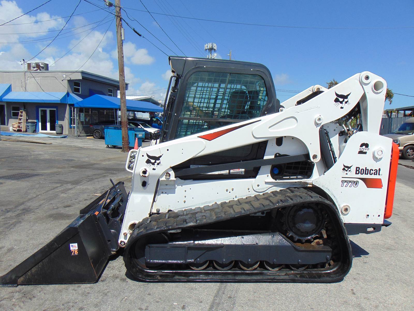 2018 BOBCAT T770 HIGH FLOW FORESTRY PKG - EVERY OPTION - BIG 92 HP - RIDE CONTROL - JOYSTICKS - ONLY 1,162 HOURS - Image 43