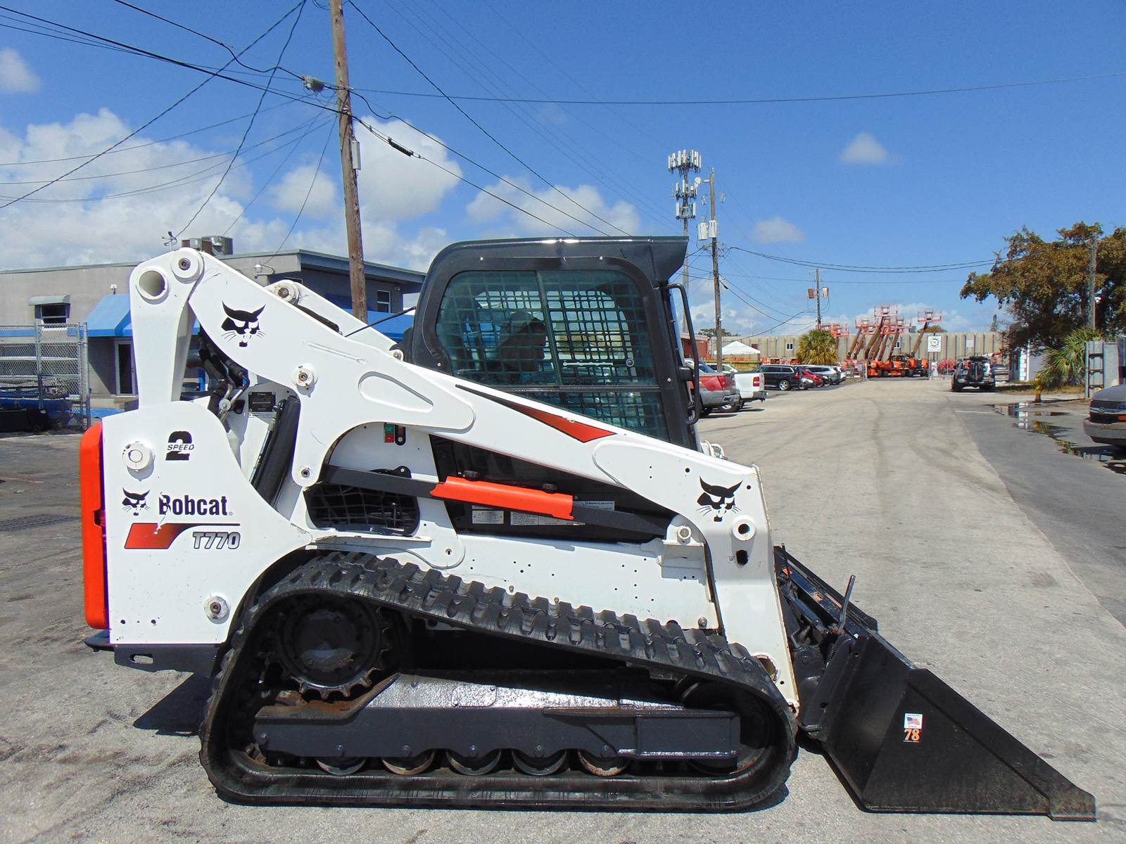 2018 BOBCAT T770 HIGH FLOW FORESTRY PKG - EVERY OPTION - BIG 92 HP - RIDE CONTROL - JOYSTICKS - ONLY 1,162 HOURS - Image 42