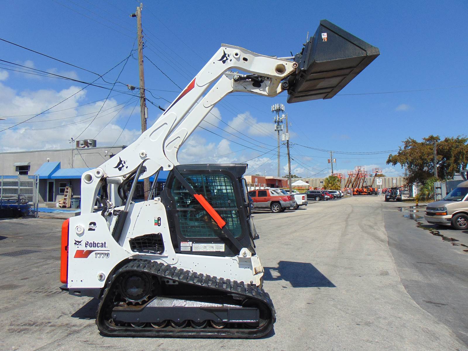 2018 BOBCAT T770 HIGH FLOW FORESTRY PKG - EVERY OPTION - BIG 92 HP - RIDE CONTROL - JOYSTICKS - ONLY 1,162 HOURS - Image 40