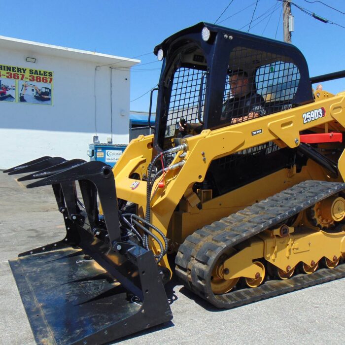 2022 CAT 259D3 TURBO 2 SPEED - JOYSTICK CONTROLS - NEW GRAPPLE BUCKET INCLUDED - ONLY 1,337 HOURS - 100% SERVICED
