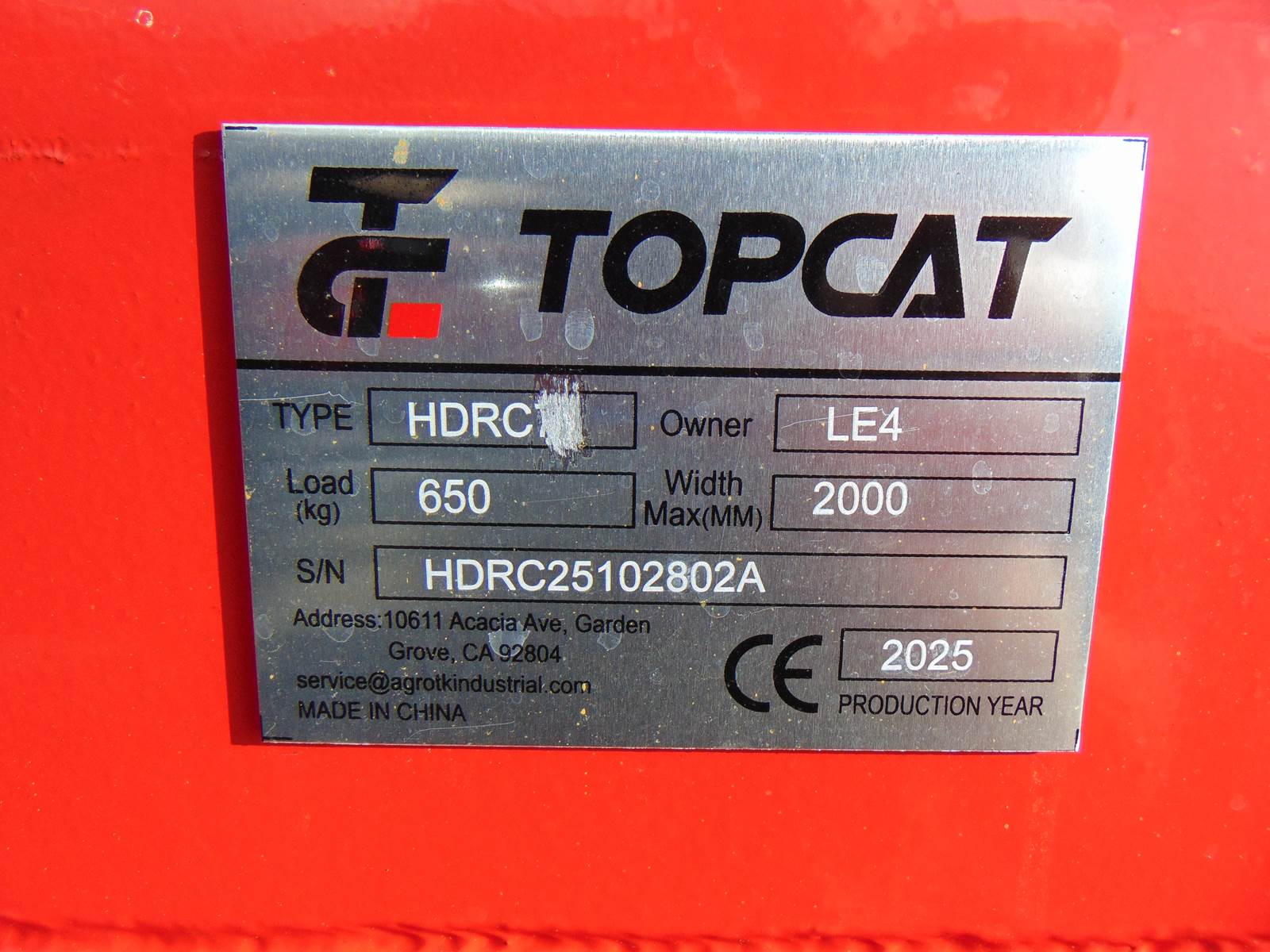 2026 TOP CAT HDRC "HIGH FLOW" FORESTRY BRUSH CUTTER - BUSH-HOG - 5/8" BLADES - MEGA MOWER - DIRECT DRIVE (NO GEARBOX) - Image 7