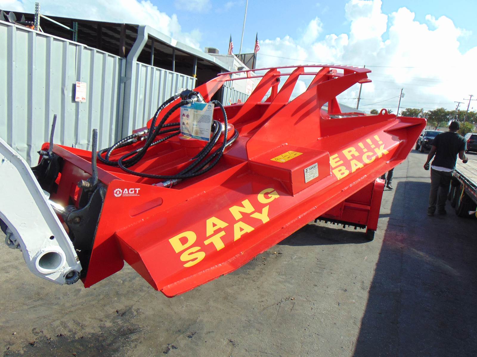 2026 TOP CAT HDRC "HIGH FLOW" FORESTRY BRUSH CUTTER - BUSH-HOG - 5/8" BLADES - MEGA MOWER - DIRECT DRIVE (NO GEARBOX) - Image 8