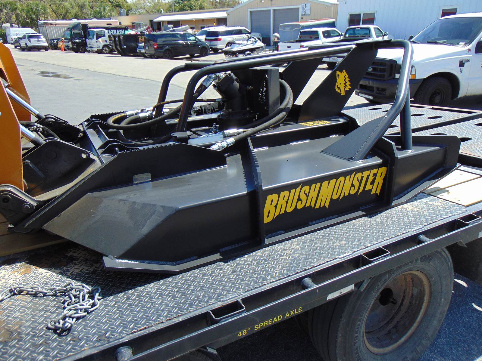 2026 Brushmonster 78" SEVERE DUTY BRUSH-HOG Brush Cutter Attachment for UNIVERSAL UNIVERSAL UNIVERSAL - Image 3