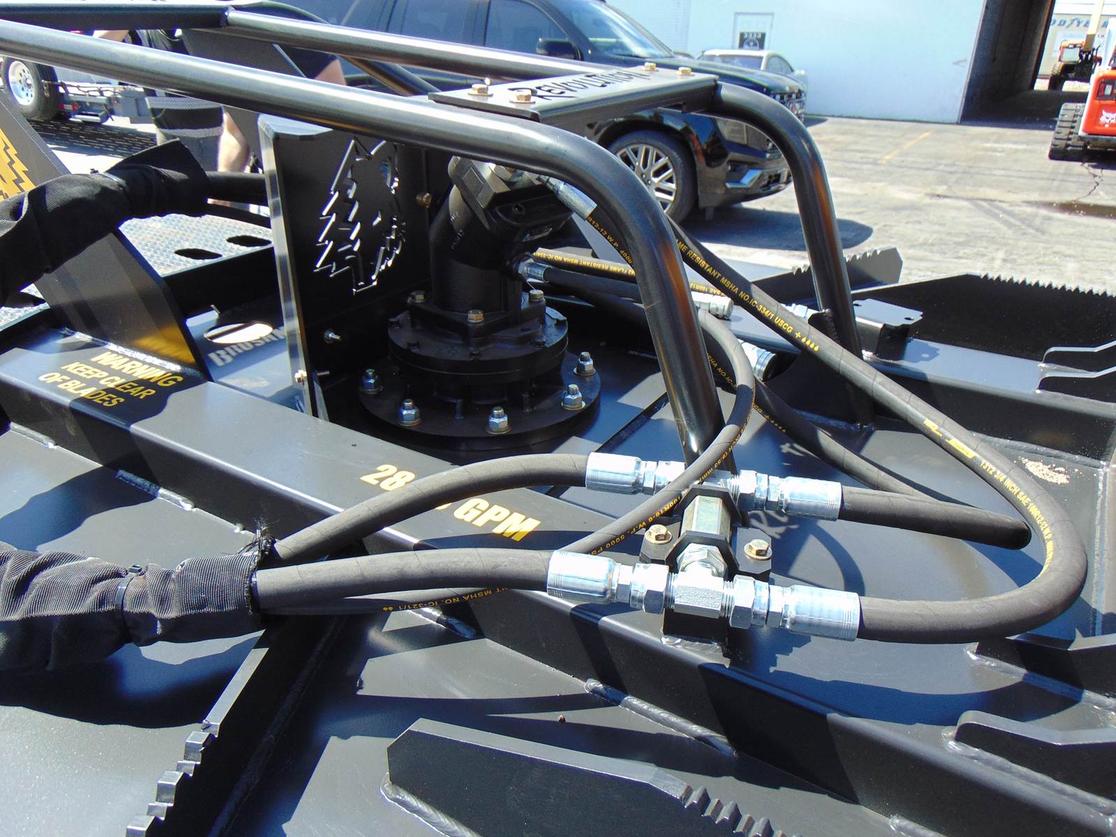 2026 Brushmonster 78" SEVERE DUTY BRUSH-HOG Brush Cutter Attachment for UNIVERSAL UNIVERSAL UNIVERSAL - Image 10