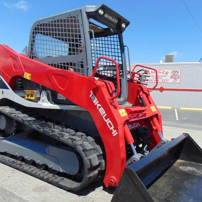 2020 TAKEUCHI TAK TL12V2 TURBO 2 SPEED - 112 HP KUBOTA DIESEL - JOYSTICK CONTROLS - BRAND NEW TRACKS - 100% SERVICED AND JOB READY - ONLY 1,200 HOURS