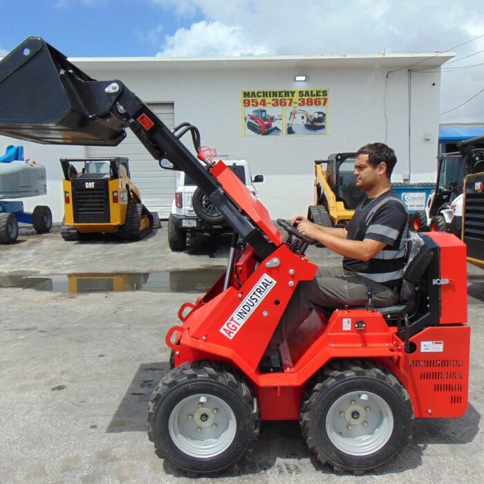 2026 AGT SDA140W FRON END SKID STEER WHEEL LOADER - 4X4 - ZERO TURN - SIMPLE PILOT CONTROLS