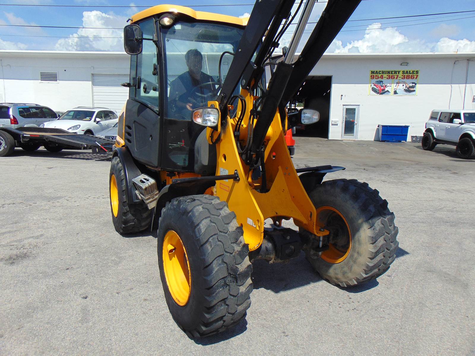 2015 JCB 407 ARTICULATED FRONT END "11K POUND" WHEEL LOADER 4X4 - ORIGINAL 1 OWNER - 65 HP KOHLER DIESEL - SERVICED TODAY - Image 28