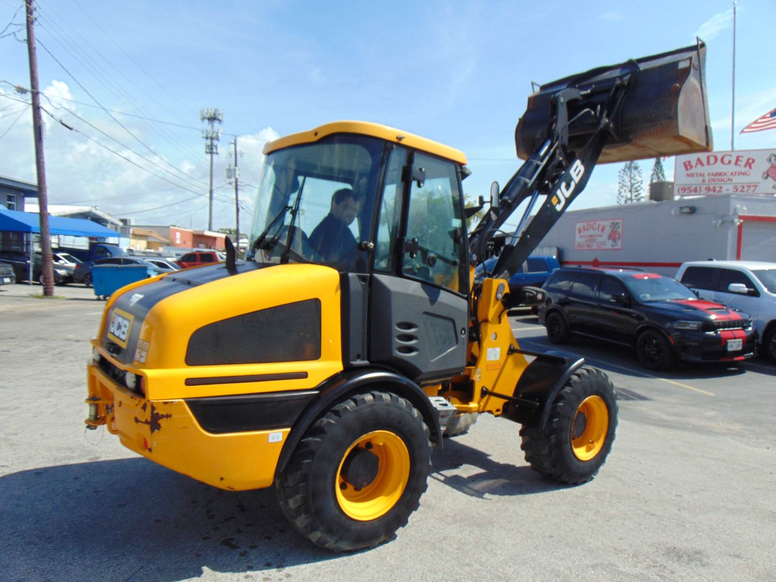 2015 JCB 407 ARTICULATED FRONT END "11K POUND" WHEEL LOADER 4X4 - ORIGINAL 1 OWNER - 65 HP KOHLER DIESEL - SERVICED TODAY - Image 30