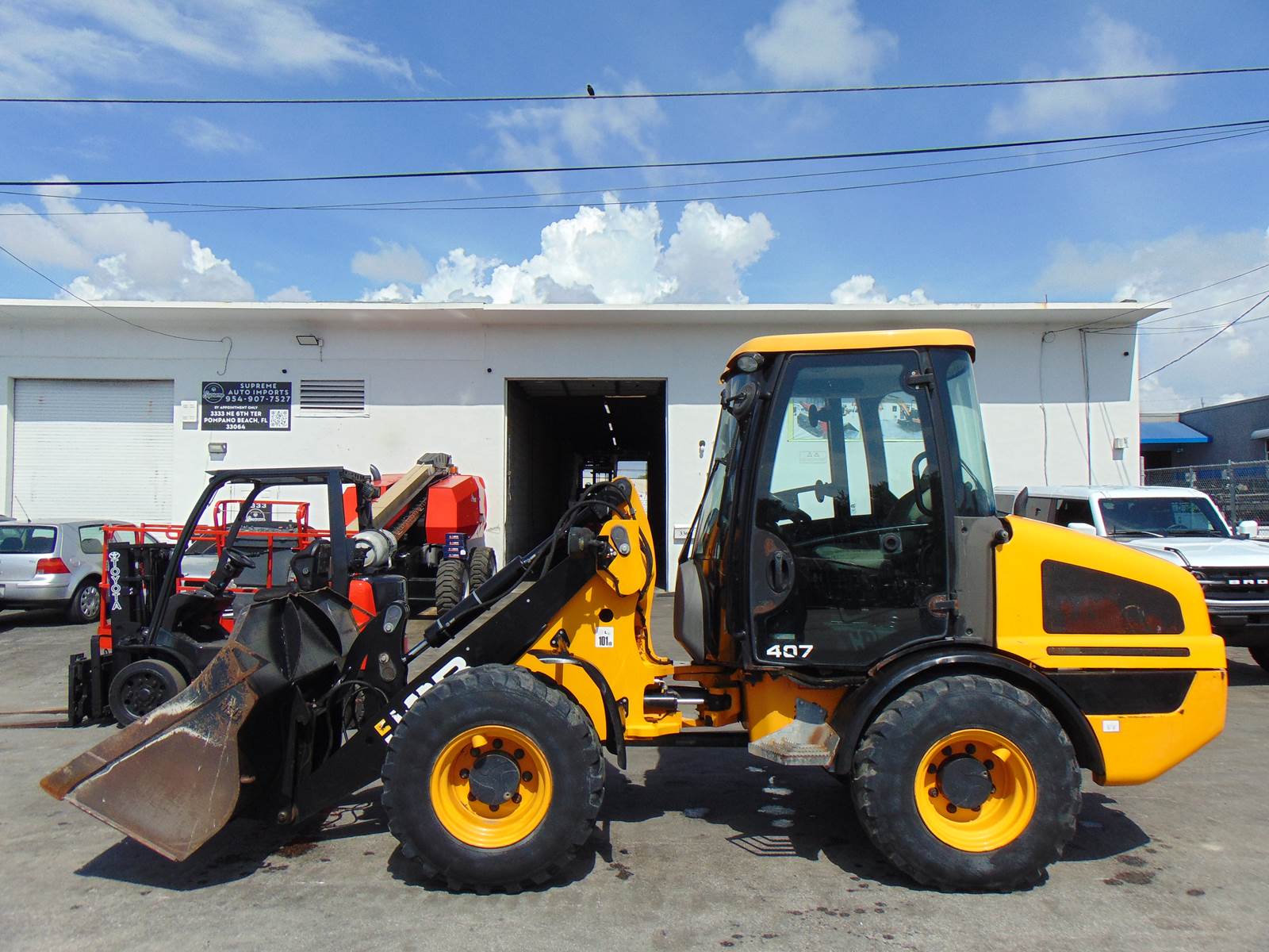 2015 JCB 407 ARTICULATED FRONT END "11K POUND" WHEEL LOADER 4X4 - ORIGINAL 1 OWNER - 65 HP KOHLER DIESEL - SERVICED TODAY - Image 34