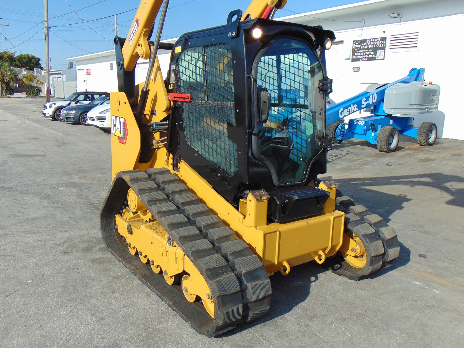2015 CAT 289D TURBO 2 SPEED - PRE EMISSIONS DIESEL - SUPER LOADED - HEAT - AC - JOYSTICKS - AIR RIDE - BRAND NEW TRACKS - 1,932 HOURS - Image 28
