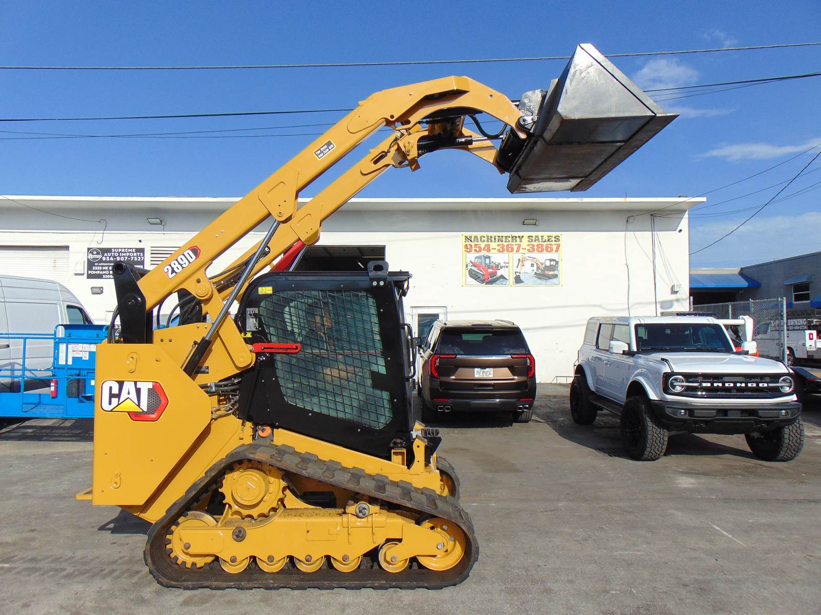 2015 CAT 289D TURBO 2 SPEED - PRE EMISSIONS DIESEL - SUPER LOADED - HEAT - AC - JOYSTICKS - AIR RIDE - BRAND NEW TRACKS - 1,932 HOURS - Image 10