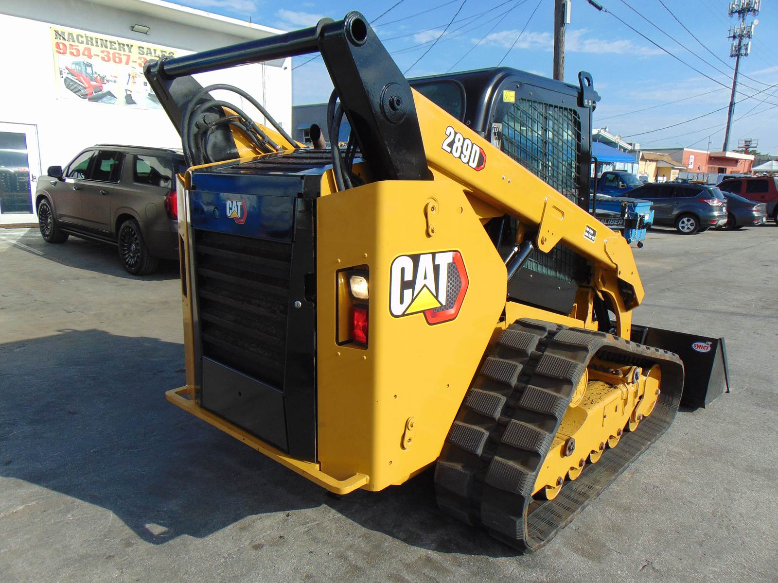 2015 CAT 289D TURBO 2 SPEED - PRE EMISSIONS DIESEL - SUPER LOADED - HEAT - AC - JOYSTICKS - AIR RIDE - BRAND NEW TRACKS - 1,932 HOURS - Image 6