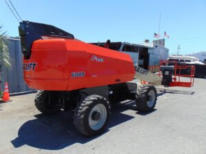 2020 JLG 600S TELESCOPIC 60' BOOM LIFT WITH SKY-POWER GENERATOR - 2 MAN BASKET - DEUTZ PRE EMISSIONS DIESEL - 4X4 - ONLY 2,500 HOURS