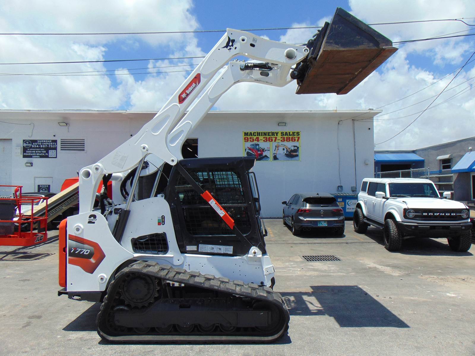 2021 BOBCAT T770 TURBO 2 SPEED "HIGH FLOW" 92 HP - JOYSTICKS - HEAT AND A/C - SUPER LOADED - ONLY 1,348 HOURS - JOB READY - Image 15