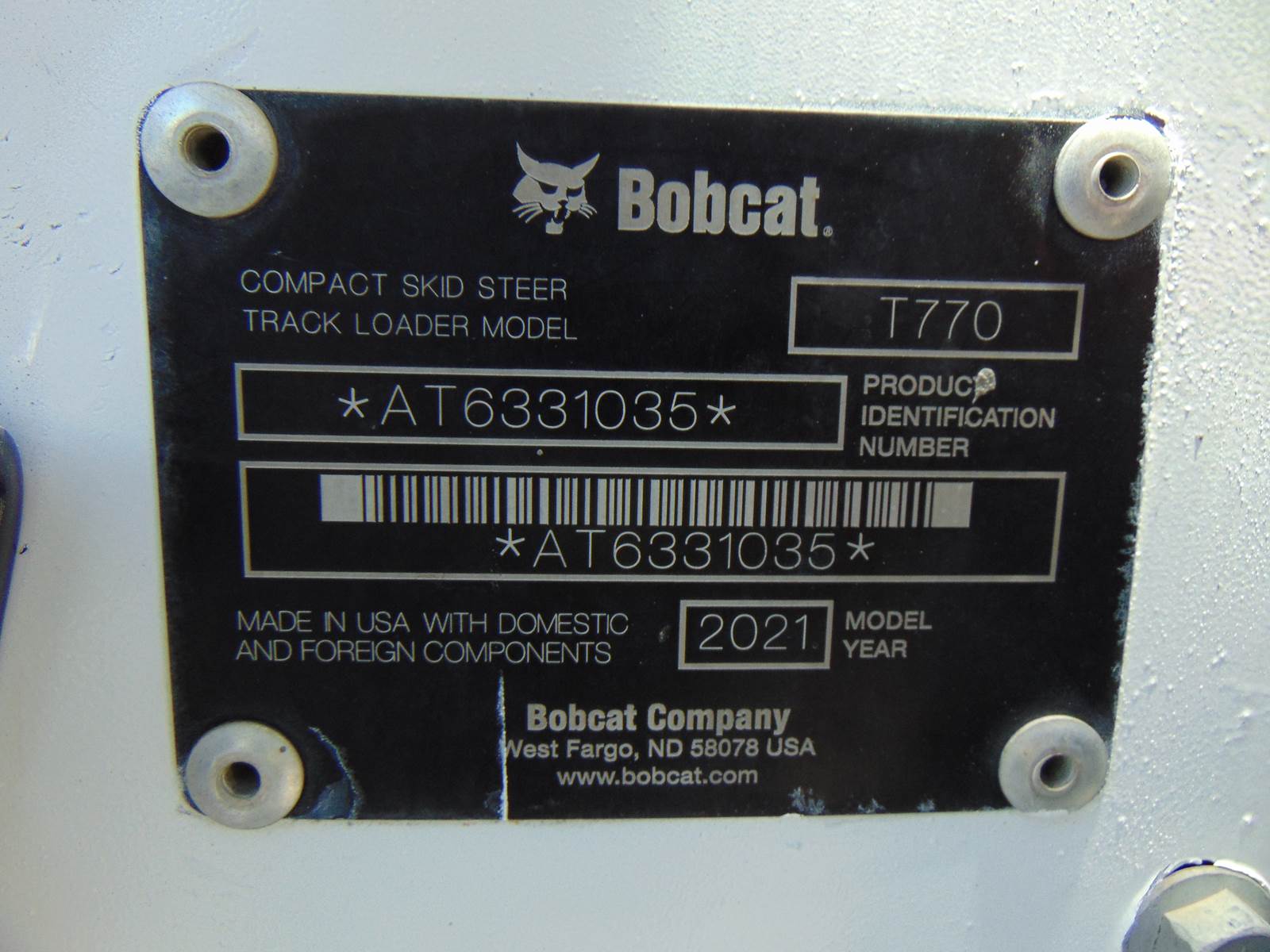 2021 BOBCAT T770 TURBO 2 SPEED "HIGH FLOW" 92 HP - JOYSTICKS - HEAT AND A/C - SUPER LOADED - ONLY 1,348 HOURS - JOB READY - Image 5
