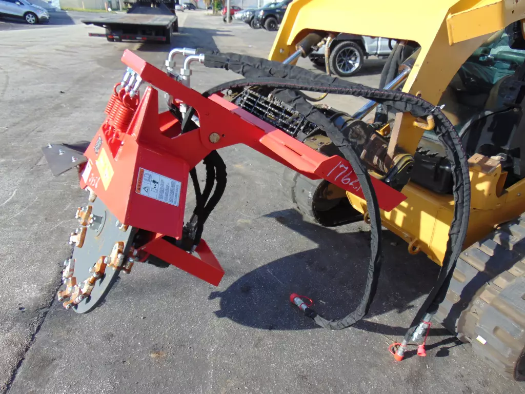2026 RAYTREE RTS-G30 "EXTREME DUTY" SKID STEER TRANSVERSE MOUNT STUMP GRINDER ATTACHMENT - HIGH FLOW free local delivery - located in pompano beach - universal skid steer implement - Image 13