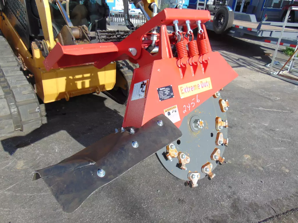 2026 RAYTREE RTS-G30 "EXTREME DUTY" SKID STEER TRANSVERSE MOUNT STUMP GRINDER ATTACHMENT - HIGH FLOW free local delivery - located in pompano beach - universal skid steer implement - Image 12