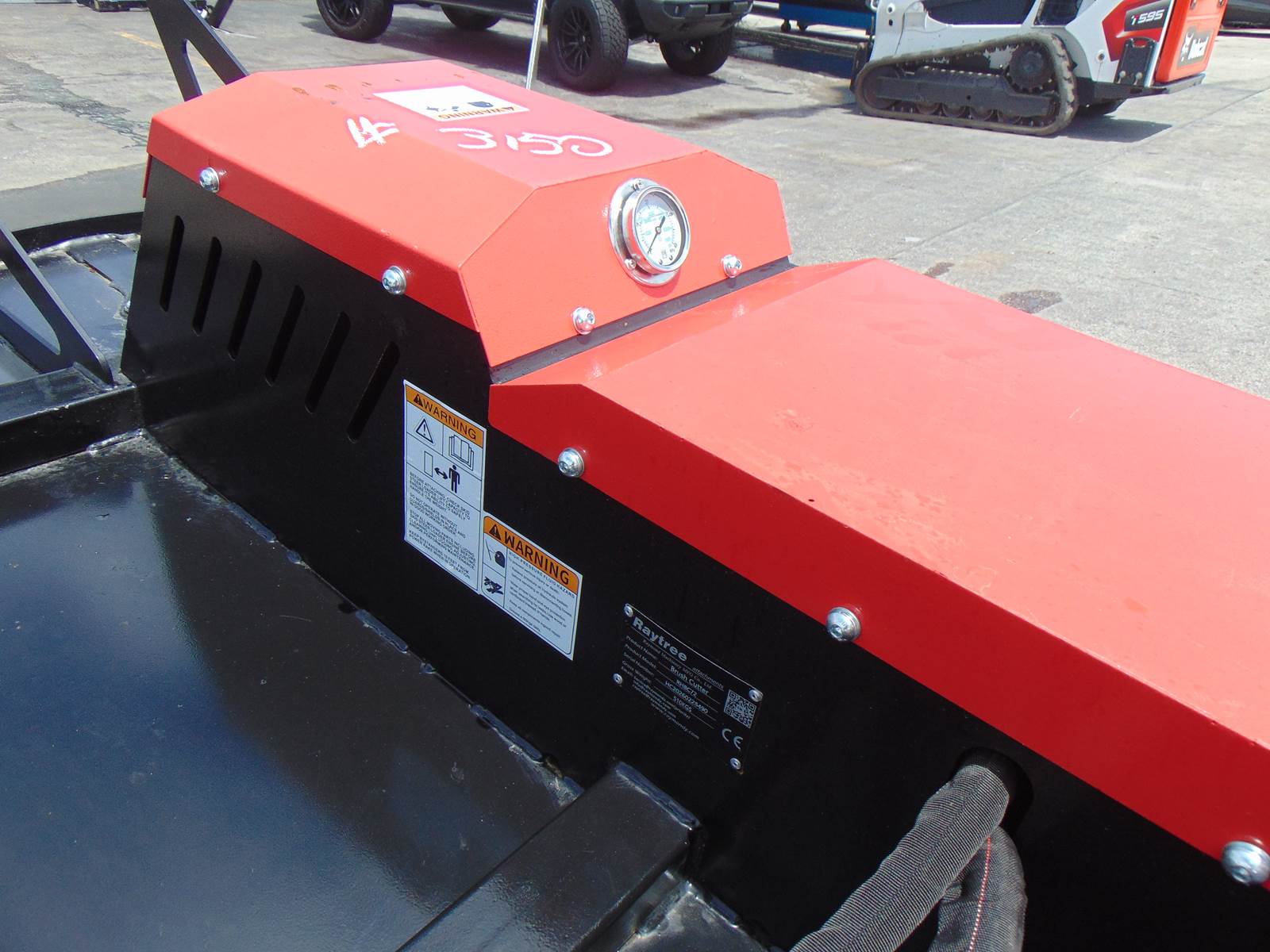 2027 RAYTREE RHBC72 BRUSH CUTTER 18-35 GPM VARIABLE FLOW - STANDARD OR HIGH FLOW - 4 BLADE SYSTEM - Image 10