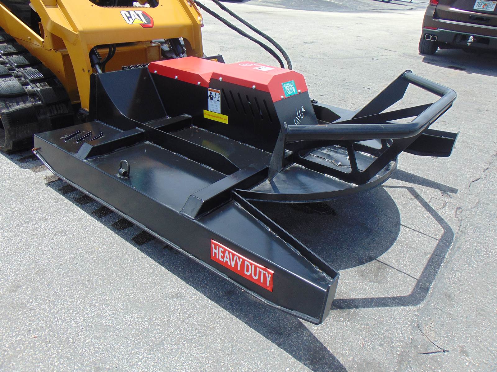 2027 RAYTREE RHBC72 BRUSH CUTTER 18-35 GPM VARIABLE FLOW - STANDARD OR HIGH FLOW - 4 BLADE SYSTEM - Image 2
