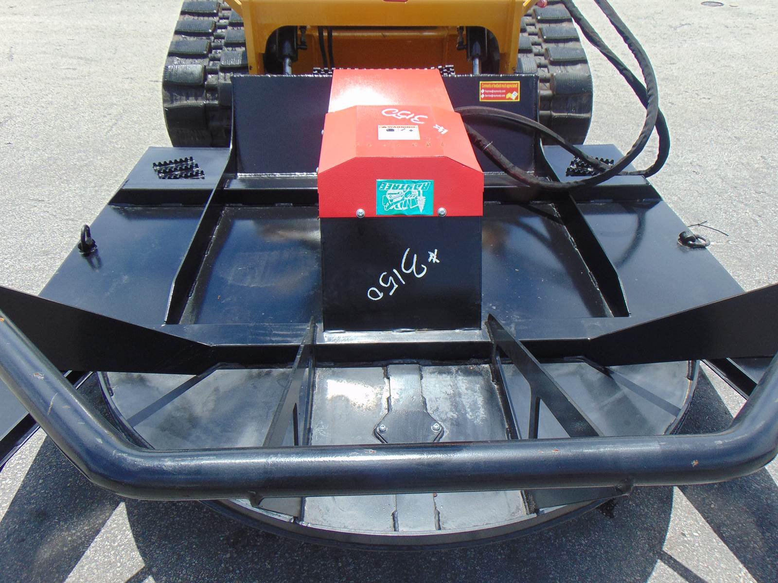 2027 RAYTREE RHBC72 BRUSH CUTTER 18-35 GPM VARIABLE FLOW - STANDARD OR HIGH FLOW - 4 BLADE SYSTEM - Image 4