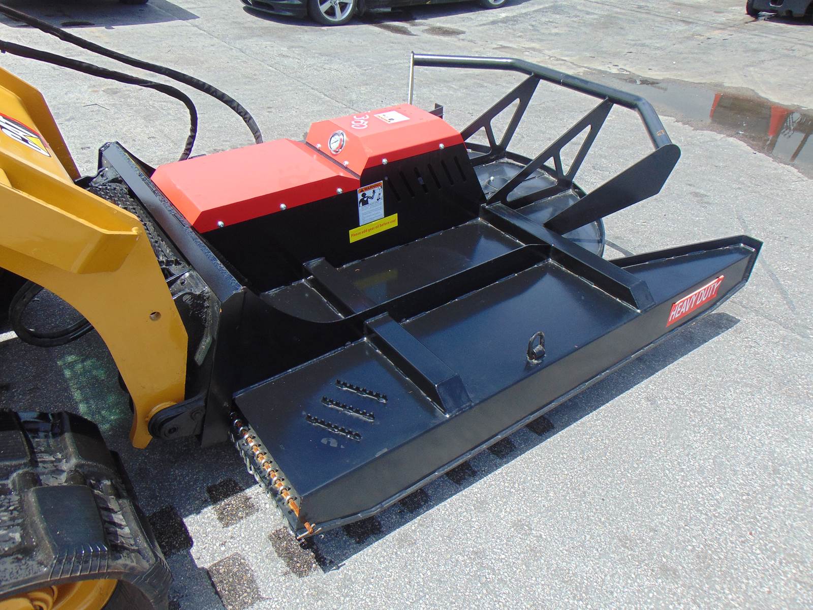 2027 RAYTREE RHBC72 BRUSH CUTTER 18-35 GPM VARIABLE FLOW - STANDARD OR HIGH FLOW - 4 BLADE SYSTEM - Image 5